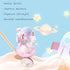 Lively Carousel Wooden Push and Pull Walking Toy for Toddlers and Babies Girl or Boy, Classic Early Learning Wooden Balance Walking Play Toy...