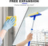 Window Squeegee Telescopic Iron (Blue)...