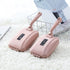 2Pcs Carpet Brush Handheld Carpet Table Sweeper Triple Brush Head Carpet Table Brush Pet Hair Cleaning Brush Collector Brush (Blue+Pink)...