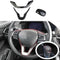 Steering Wheel + Gear Shift Head Cover Molding Trims for Honda Accord 10th 2018-2022 (carbon fiber style)...