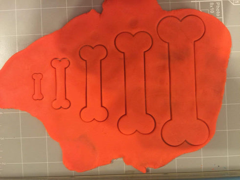 Dog Bone and Paw Limited Edition Cookie Cutter Set of 10...