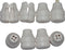 8 Pack Safety White Blind Knobs. This Tassel Separates The Pull Cords When Excessive Pressure is Detected to Avoid Potential Child Or Pet Strangul...