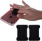 Cellphone Strap Holder for Back of Phone - Ultra Slim Universal Loopy Phone Grip Finger Strap Holder with Adhesive to Stick on (Black 2 Packs)...