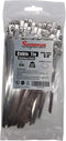 Superun Metal Zip Ties 5.9 Inch Stainless Steel Cable Ties 225 LBS Strength Tie Wrap Heavy Duty Exhaust Wrap Pack of 100 pcs...