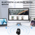 iClever Bluetooth Mouse, Wireless Dual Device Mouse with 5 Adjustable DPI, 6 Buttons, Rechargeable, Ergonomic Design for Laptop, iPad, MacBook, Ta...