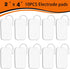 10PCS TENS Unit Replacement Pads 2x4, Reusable Electrodes for Muscle Stimulator Machine, Compatible with AUVON TENS, TENS 7000, Etekcity Tens Unit...