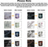 DoreenBow Heat Transfer Paper Sheets Marble Heat Transfer Paper Sublimation Sheets Printable Heat Transfer for Mug T-Shirts Bags...