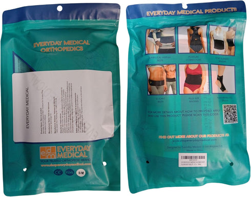 Everyday Medical SI Belt - Sacroiliac Joint Belt for Men and Women I Hip Support Brace - Support and Alleviate Si Joint, Pelvis, Sacral, Sacrum, H...