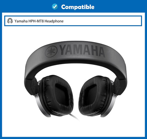 Soft Fabric Headset Earpads Compatible with Yamaha HPH-MT8 Headphone Replacement Headphone Ear Pads...
