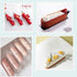 Ellipse Eclair Silicone Mold for Baking Mousse Cake, 3D Silicone Baking Mold for Cakes French Dessert Mold for Pastry Chocolate Brownie Molds, Cak...