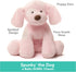 Baby GUND Spunky Barking Puppy Stuffed Animal Sound Toy, Animated Plush Sensory Toy with Sounds, for Babies and Newborns, Pink, 8”...