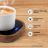 Coffee Mug Warmer, Candle Warmer, Coffee Warmer for Desk Auto Shut Off, Mug Warmer for Coffee, Tea, Beverage, Hot Chocolate, Milk,Wood Grain...