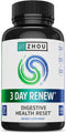 Zhou 3 Day Renew Digestive Health Reset, Bloating Aide, Alpha-Galactosidase, Probiotics, Electrolytes, 27 Veg Caps...