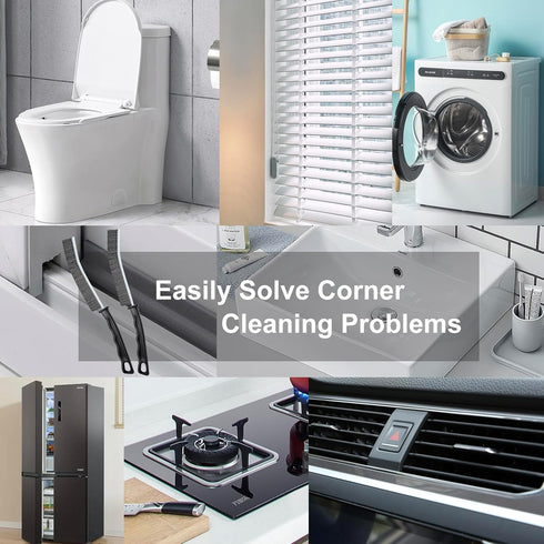 Crevice Cleaning Brush?Hard-Bristled Crevice Cleaning Brush?2024 New Multifunctional Gap Cleaning Brush Tool?Dead Corners Brushes for Bathroom Kit...