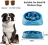 2Pcs Slow Feeder Dog Bowls Large Breed, Dog Slow Feeder Bowl, Dog Food Bowls Slow Feeder, Dog Bowl Slow Feeder, Dog Bowl That Slow Down Eating, Pu...