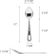 Thunder Group Solid Basting Spoon with Stainless Steel Handle, 11-Inch...