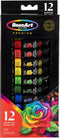 RoseArt Premium Paint Set – 12 Count Acrylic Paints for Canvas, Wood, Ceramic and Fabrics – Craft Painting Supplies for Casual to Professional Art...