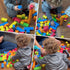 Foam Building Blocks for Toddlers 2-4, 41 Pieces EVA Soft Stacking Blocks, Baby Bath Foam Toy Set, Early Learning Construction Toys & Gifts for Ki...