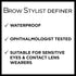 L'Oreal Paris Makeup Brow Stylist Definer Waterproof Eyebrow Pencil, Ultra-Fine Mechanical Pencil, Draws Tiny Brow Hairs and Fills in Sparse Areas...