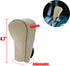 Leather Gear Shift Knob Cover, Hoop and Loop Design Auto Car Shift Knob Protector, Beige...