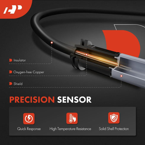 A-Premium 4-PC Front and Rear Brake Pad Wear Sensors Compatible with Mercedes-Benz C230, C240, C250, C280, C300, C320, C350, C32/S65/SL65/CL65/CLK...