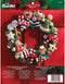 Bucilla Felt Applique Wreath Kit, 15-Inch Round, 86264 Cookies & Candy...