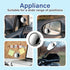 8Pcs Blind Spot Mirrors for Car 1.97’’ Round HD Convex Mirror Angle Adjustable HD Glass Round Side Rear View Convex 360° Wide Angle Side View Mirr...