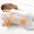 Queekay Giant Dog Stuffed Animals Plush Toy Body Hugging Pillow Soft Dog Plush Large Cute Sleeping Pillow for Birthday Gifts(Beige,23.6 Inch)...