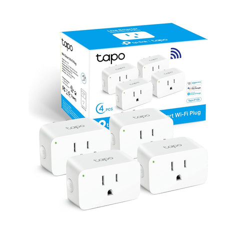 TP-Link Tapo Smart Plug Mini 15A, Smart Home Wi-Fi Plug, Super Easy Setup, Compatible with Alexa & Google Home, No Hub Required, UL Certified, 2.4...
