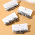 24 Pairs Black Silver Earring Set For Women, Chunky Earring Multipack Punk Trendy Big Small Stud Hoop Earring Lightweight Twisted Pearl Ear Pack F...