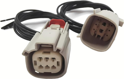 Headlight LED DRL Male and Female Connectors Pigtail Wire Wiring Compatible with Chevrolet Cruze 2016-2019...