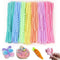 200Pcs 7Colors Pipe Cleaners for Crafts Chenille Stems Supplies Pastel Macaron Color Pipe Cleaner Crafts for DIY Art and Craft Projects 12x0.24inc...