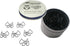 100 Count Scottish Terrier/Schnauzer Shaped Paper Clips Great for Paper Clip Collectors or Office Gift - Comes in Round Tin with Lid and Gift Box ...