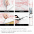 LACHEERY Marble Contact Paper Pink White Marble Peel and Stick Countertop Contact Paper for Countertops Waterproof Marble Wallpaper for Walls Bath...