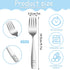 Pimoys 9-Piece Toddler Silverware Set - Stainless Steel Kids Forks & Spoons, Dishwasher Safe...