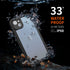 inkolelo Compatible with iPhone 14 Plus Waterproof Case, Built-in Screen Full-Body Protector with Floating Strap IP68 Waterproof Case for iPhone 1...