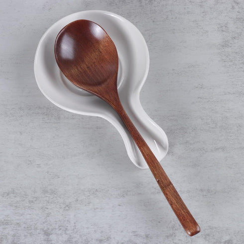 Spoon Rest for Kitchen, Ceramic Spoon Holder for Stove Top, Cooking Spoon Holder?Coffee Spoon Holder,Heat Resistant Utensil Rest for Countertop, D...