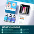 3 Way Pool Test Kit - Hot Tub and Spa Water Chemical Test Kit for Chlorine(Bromine) and pH Test...
