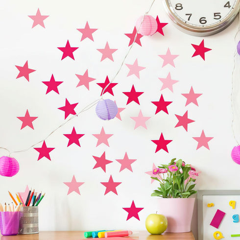 8PCS Large Star Stencils, 8 Different Size Star Stencils for Painting, Star Template for Drafting for Office and School Art Craft Templates, Large...