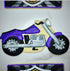 Motorcycle Cookie Cutter 5" Made in USA by Ann Clark...