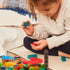 edxeducation Translucent Linking Cubes - Construction Toy for Early Math - Set of 100 - 0.8 Inch - Light Table Toy - Elementary + Preschool Learni...