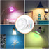 2 Pack Battery Operated Light Bulbs, 13 RGB Color Battery Powered LED Light Bulb with Remote Control, Dimmable E26 Screw in Puck Lights for Non El...