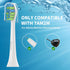 5 Pack Replacement Heads Compatible with 7am2m AM101/AM105 Electric Toothbrush,White...
