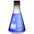 500ml Narrow Mouth Erlenmeyer Flask with Rubber Stopper, 3.3 Borosilicate Glass, Karter Scientific (Single)...