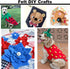 | Felt Fabric Sheets | 9" x 12" Inch | 5 Pieces | 1.5mm Thick | DIY Arts & Crafts, Patchwork Sewing, Felt Paper (Black)...