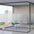 Finnez Window Privacy Film Decorative Window Sticker Window Film Anti UV for Home Office(17.5'' x 78.7'')...