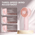 Nezylaf Mini Handheld Fan,Portable Fan Rechargeable with 3 Speeds,Travel Essential Summer Accessory for Women: Hand fan for, Makeup, Eyelash, and ...