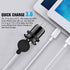 Nilight - 90103A Dual USB Port QC 3.0 Fast Charging Hubs USB Charger Socket Power Outlet 2.1A & 2.1A x2 for Car Boat Marine RV Mobile with Wire Fu...