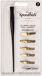 Speedball C-Series Lettering Pen Set, Left-handed - 1 Penholder w/ 6 Nibs...