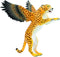 Randimals Leopard Figurine Toy Eagle Wings 5”, Premium Hard Rubber Animal Action Figure Toy, Hybrid Friend Encourages Adventure & Imagination...
